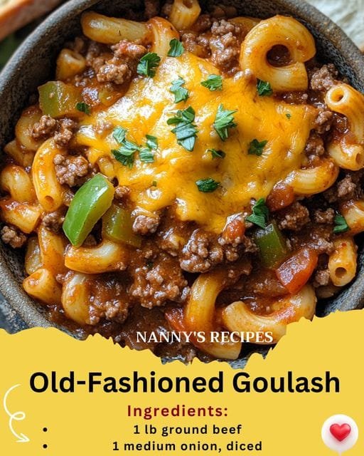 Old-Fashioned Goulash Recipe