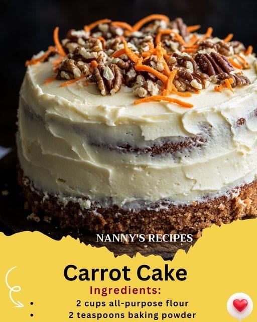 Carrot Cake Recipe