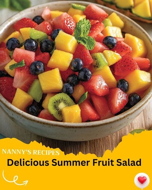 Delicious Summer Fruit Salad Recipe