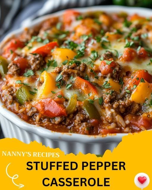 Stuffed Pepper Casserole Recipe