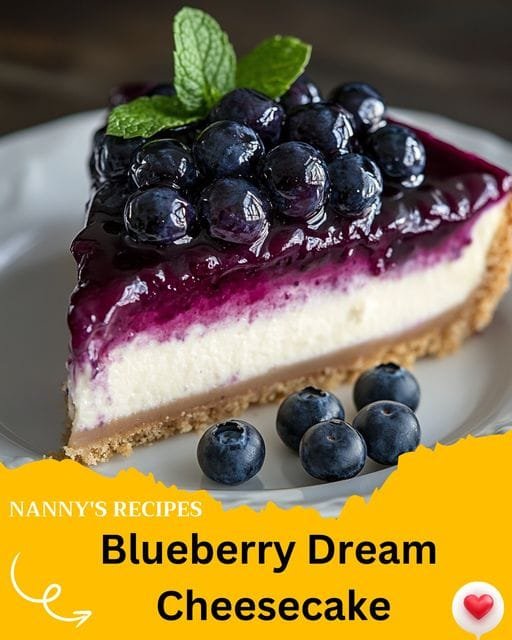 Blueberry Dream Cheesecake Recipe