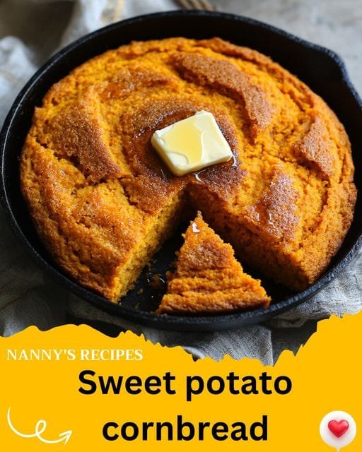 Sweet Potato Cornbread Recipe