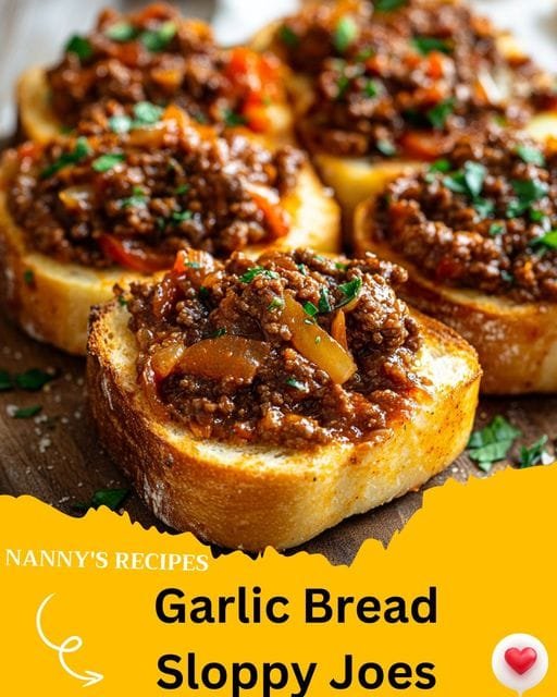 Garlic Bread Sloppy Joes Recipe