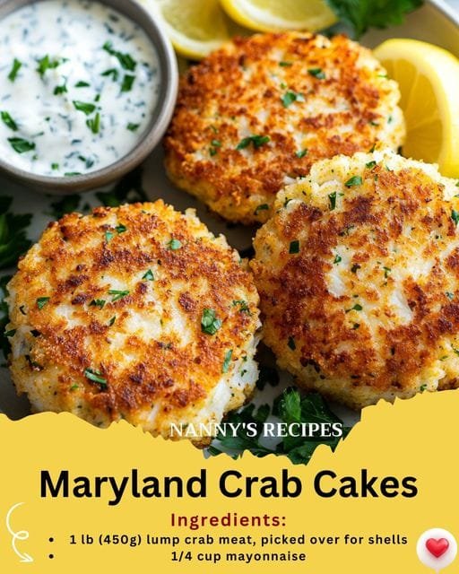 Maryland Crab Cakes Recipe