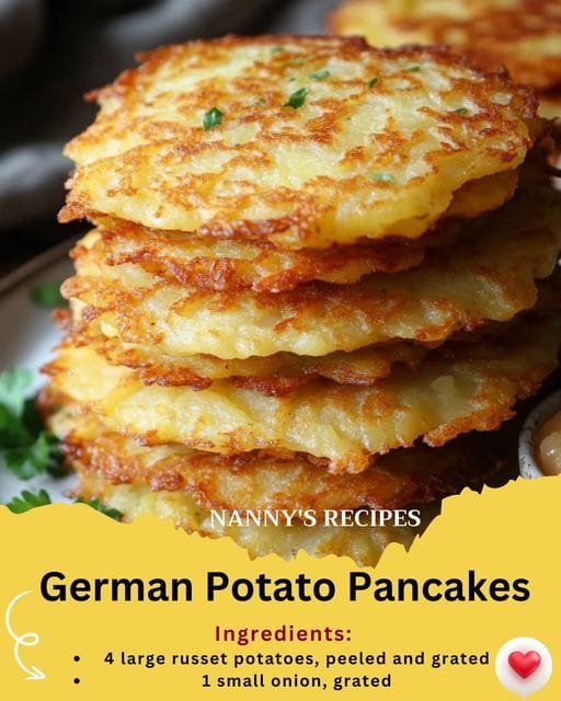 German Potato Pancakes Recipe