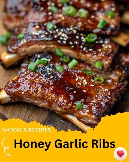 Honey Garlic Ribs Recipe