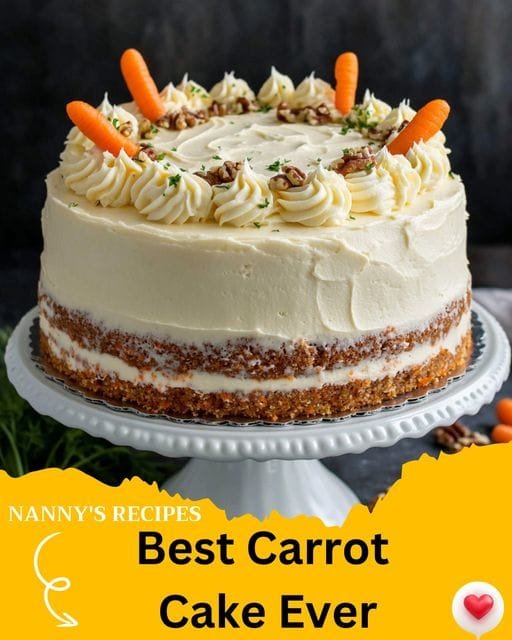 Best Carrot Cake Ever Recipe