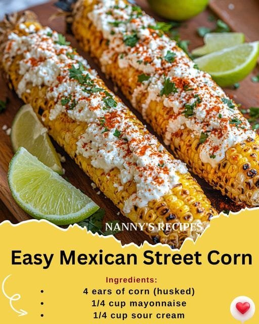 Easy Mexican Street Corn (Elote) Recipe