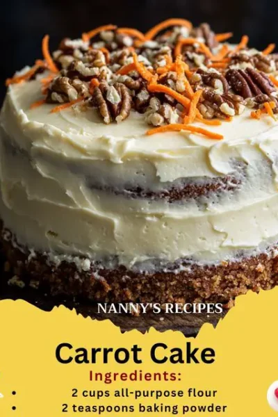 Carrot Cake Recipe