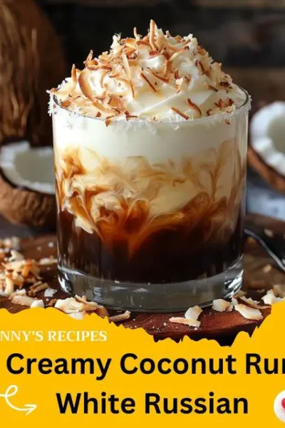 Creamy Coconut Rum White Russian Recipe