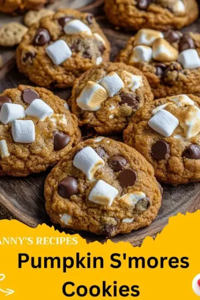 Pumpkin S’mores Cookies Recipe