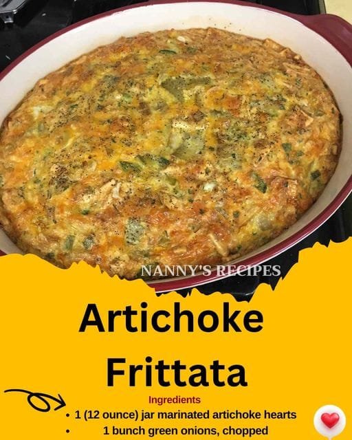 Artichoke Frittata Recipe