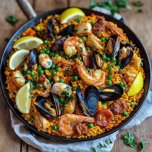 Homemade Paella Recipe