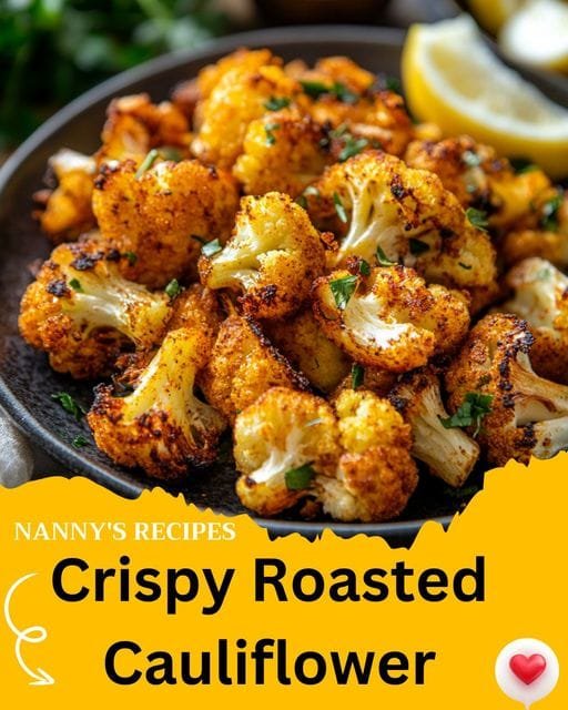 Crispy Roasted Cauliflower Recipe