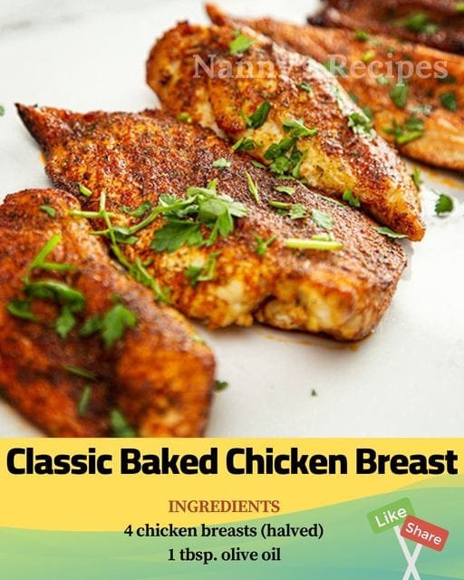 Classic Baked Chicken Breast Recipe