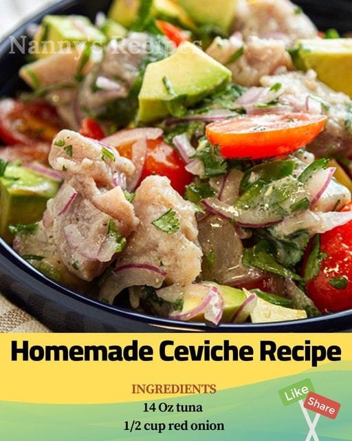 Homemade Ceviche Recipe