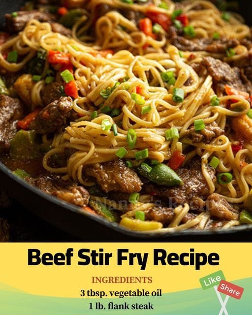 Beef Stir Fry Recipe