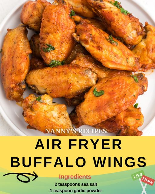 Air Fryer Buffalo Wings Recipe