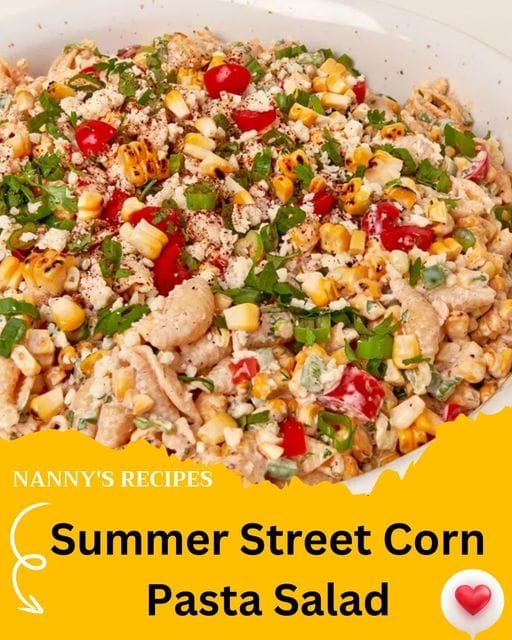 Summer Street Corn Pasta Salad Recipe