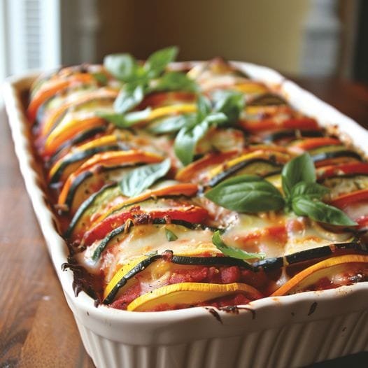 Spiral Vegetable Lasagna Recipe