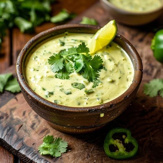 Jalapeño Cream Sauce - Nicaraguan Style Recipe