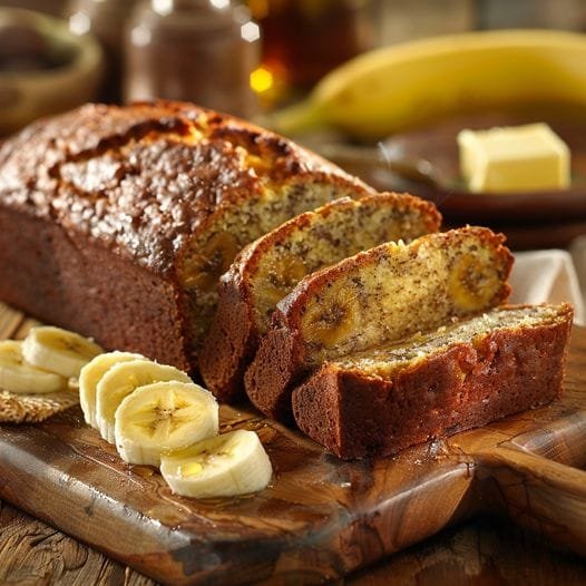 Rich Banana Bread Recipe