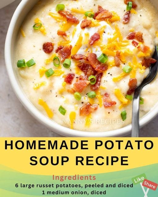 Classic Baked Potato Soup Recipe