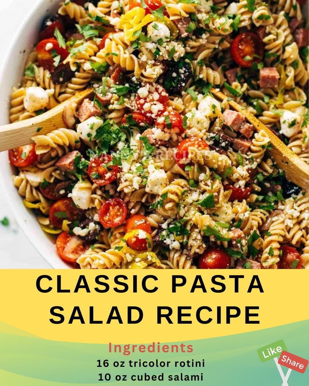 Italian Pasta Salad Recipe