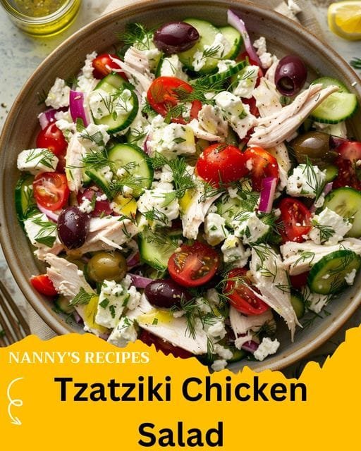 Tzatziki Chicken Salad Recipe