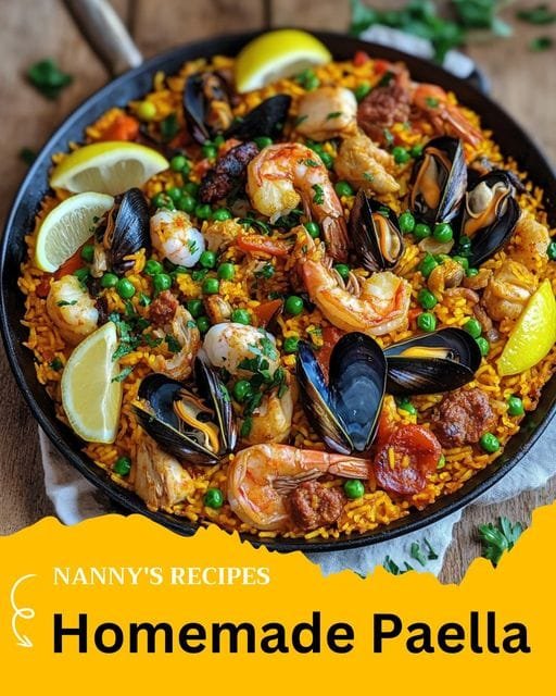 Homemade Paella Recipe