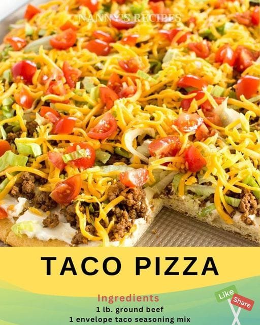 Taco Pizza Recipe