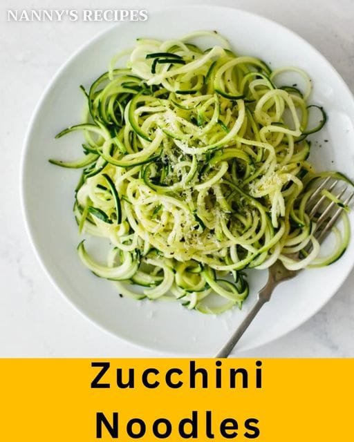 Zucchini Noodles Recipe