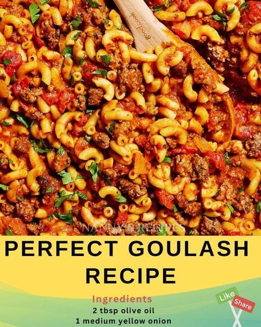 Perfect Goulash Recipe