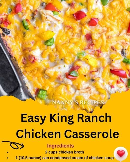 Easy King Ranch Chicken Casserole Recipe