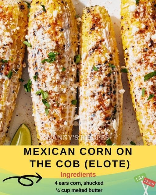 Mexican Corn on the Cob (Elote) Recipe