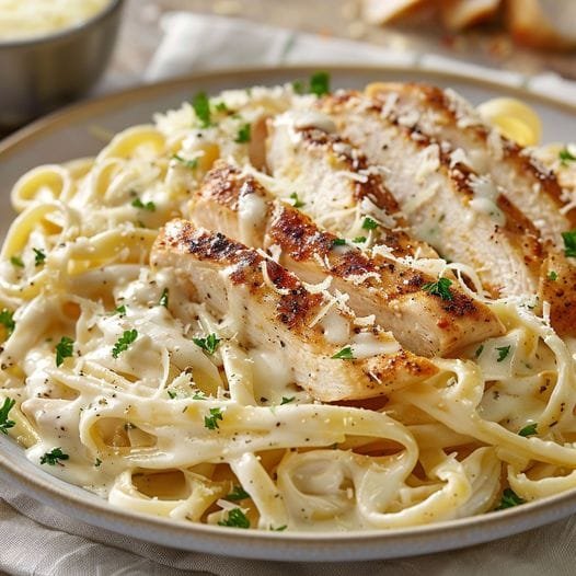 Chicken Fettuccine Alfredo Recipe