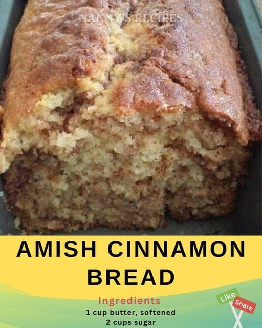 Amish Cinnamon Bread Recipe