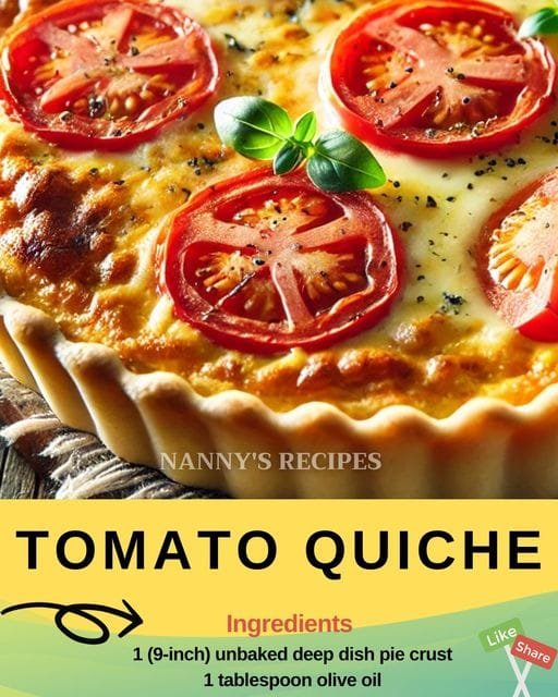 Tomato Quiche Recipe