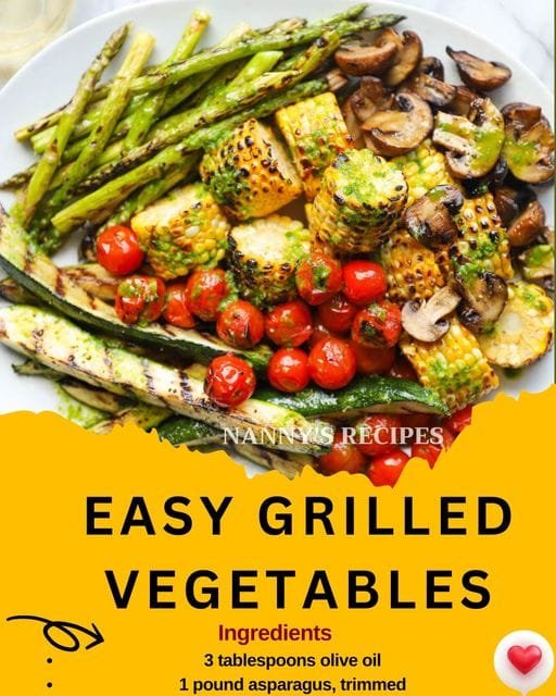 EASY GRILLED VEGETABLES