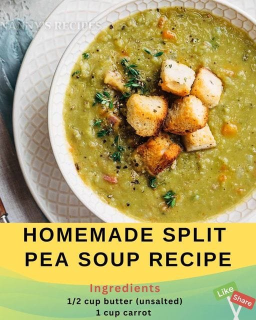 Homemade Split Pea Soup