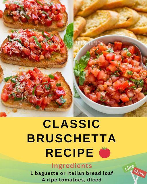 Classic Bruschetta Recipe