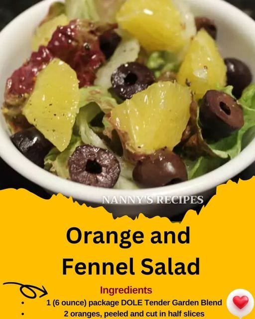 Orange and Fennel Salad