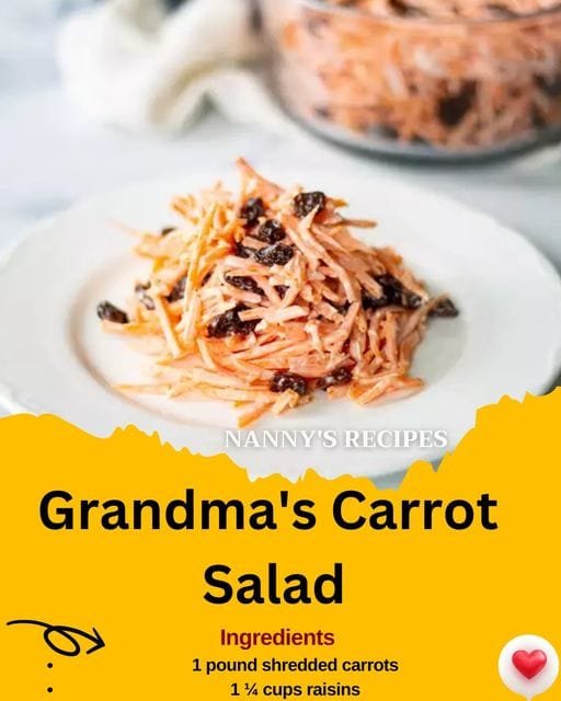 Grandma's Carrot Salad