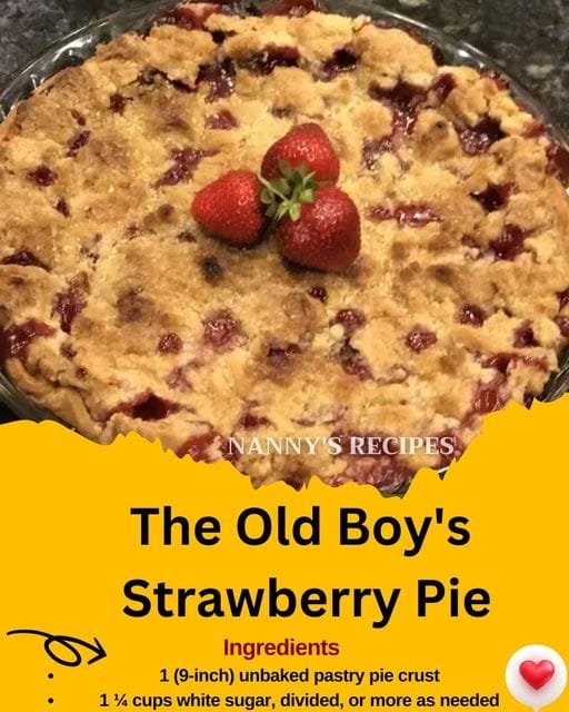 The Old Boy's Strawberry Pie