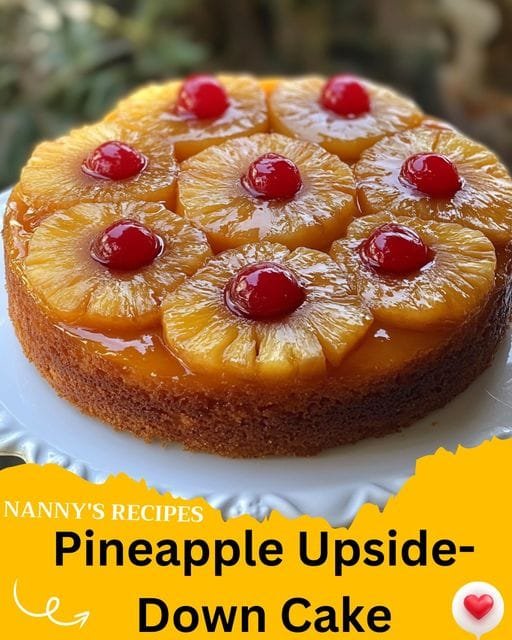 Pineapple Upside-Down Cake Recipe