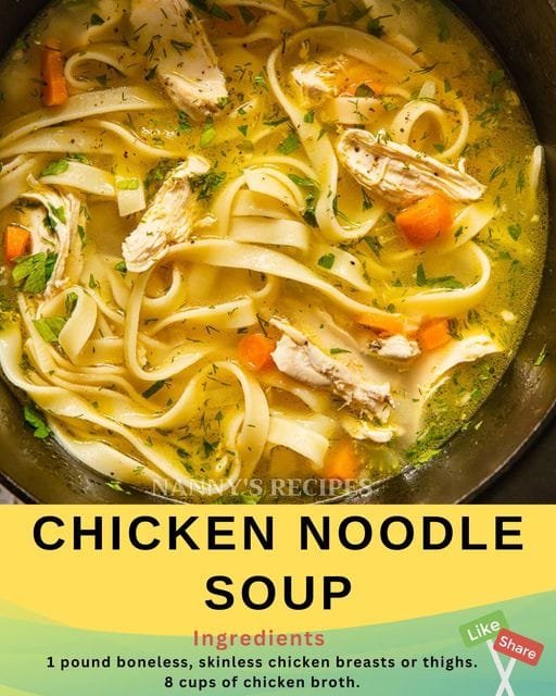 Chicken Noodle Soup Recipe