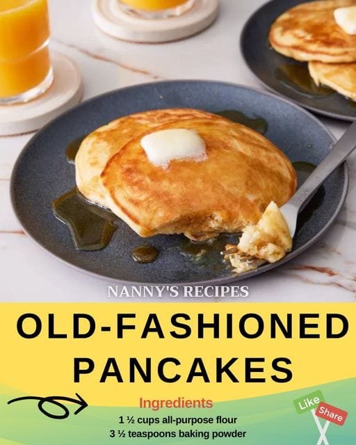 Old-Fashioned Pancakes Recipe