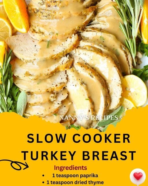 SLOW COOKER TURKEY BREAST