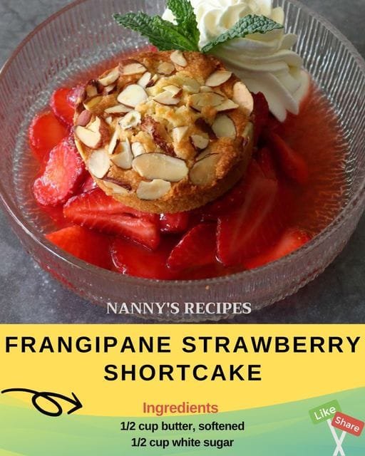 Frangipane Strawberry Shortcake Recipe