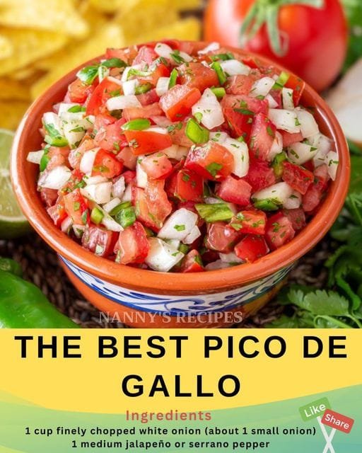 Pico de Gallo Recipe